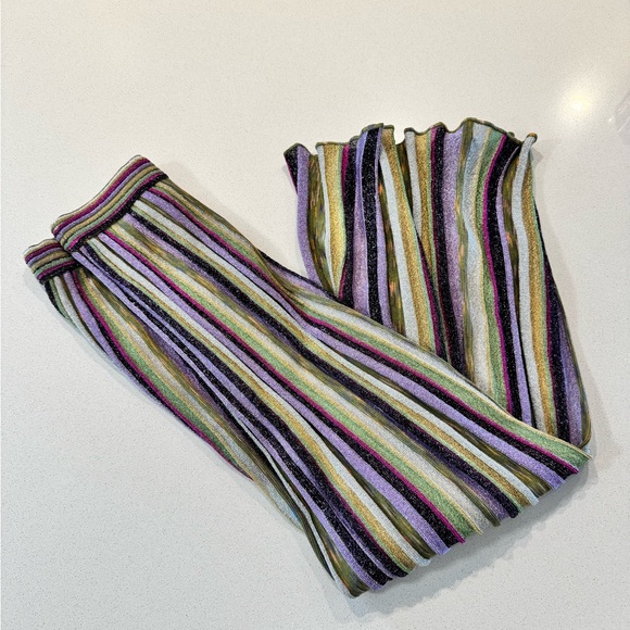 MISSONI Lurex Stripe Knit Midi Skirt - Picture 5 of 8